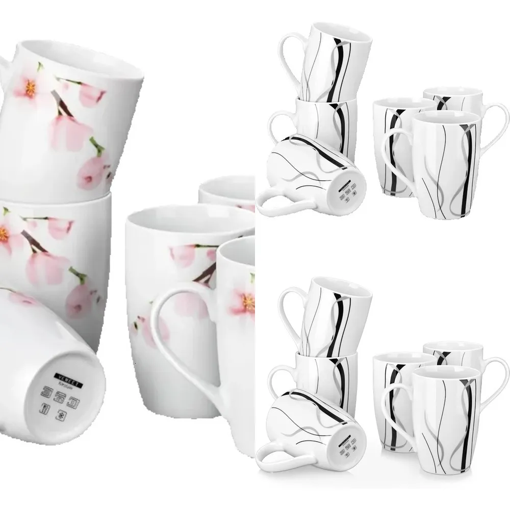 New Large Mugs Of 6, 16 OZ Coffee Cups With Handle,... From  Hometool_company, $40.46 | DHgate.Com