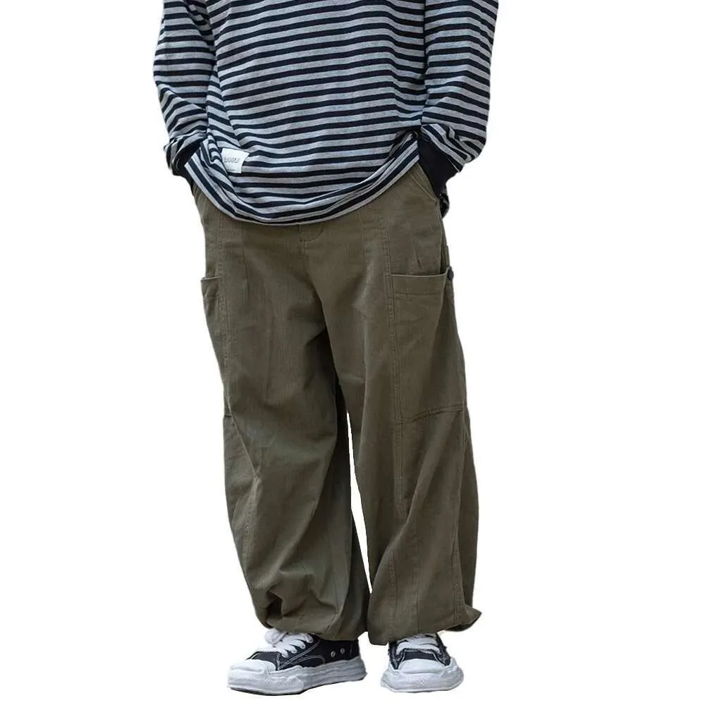 Multi Pocket Cargo Pants For Men Loose Fit Safari... From ...