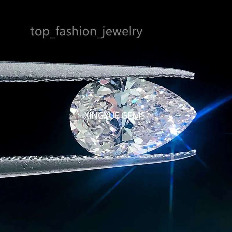 Loose Lab Grown Diamonds Wholesale CVD Diamond Pear Shape Stone, Carat, D Color, VS1 Clarity, with IGI Certificate