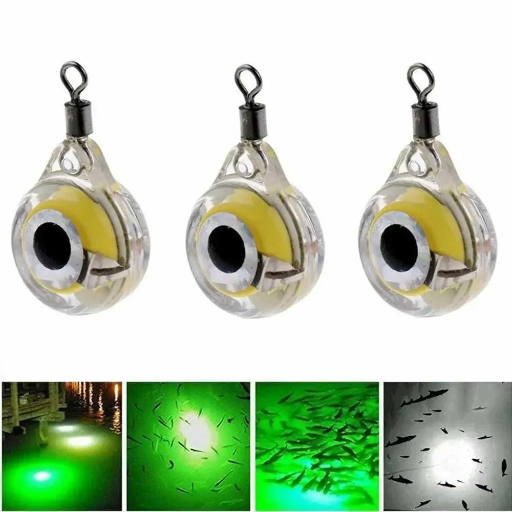 Luminous LED Fishing Bait Light - Multicolor Underwater Lure Lamp for ...