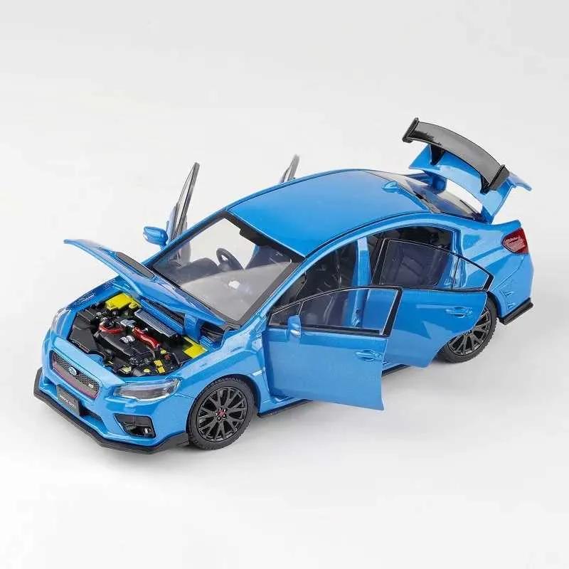 High Quality 1/32 Subaru STI WRX S207 Toy Car From