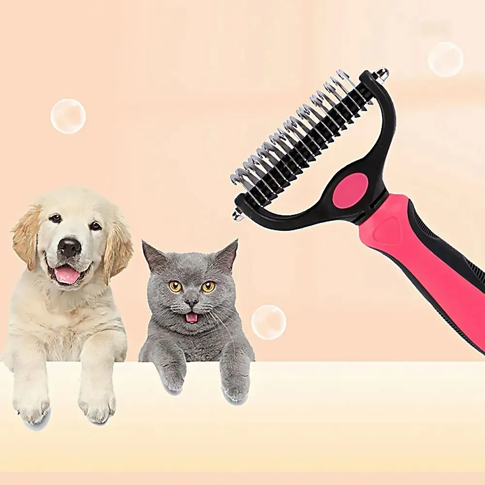 Cat & Dog Detangler Brushes For Matted Hair Removal