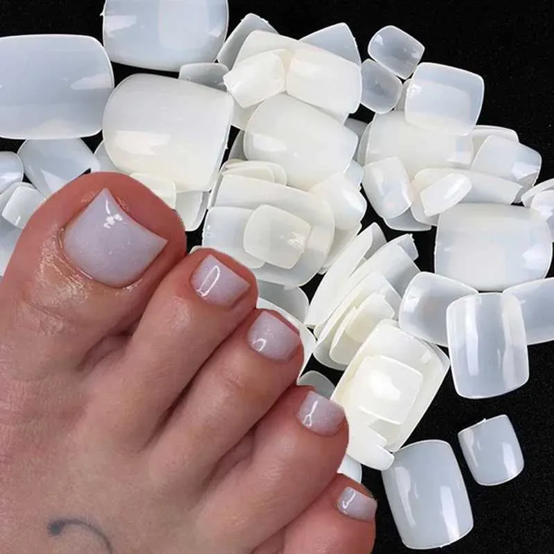Heallor Acrylic Fake Toe Nails Full Set ... From Enlai_xin1, $2.66 ...