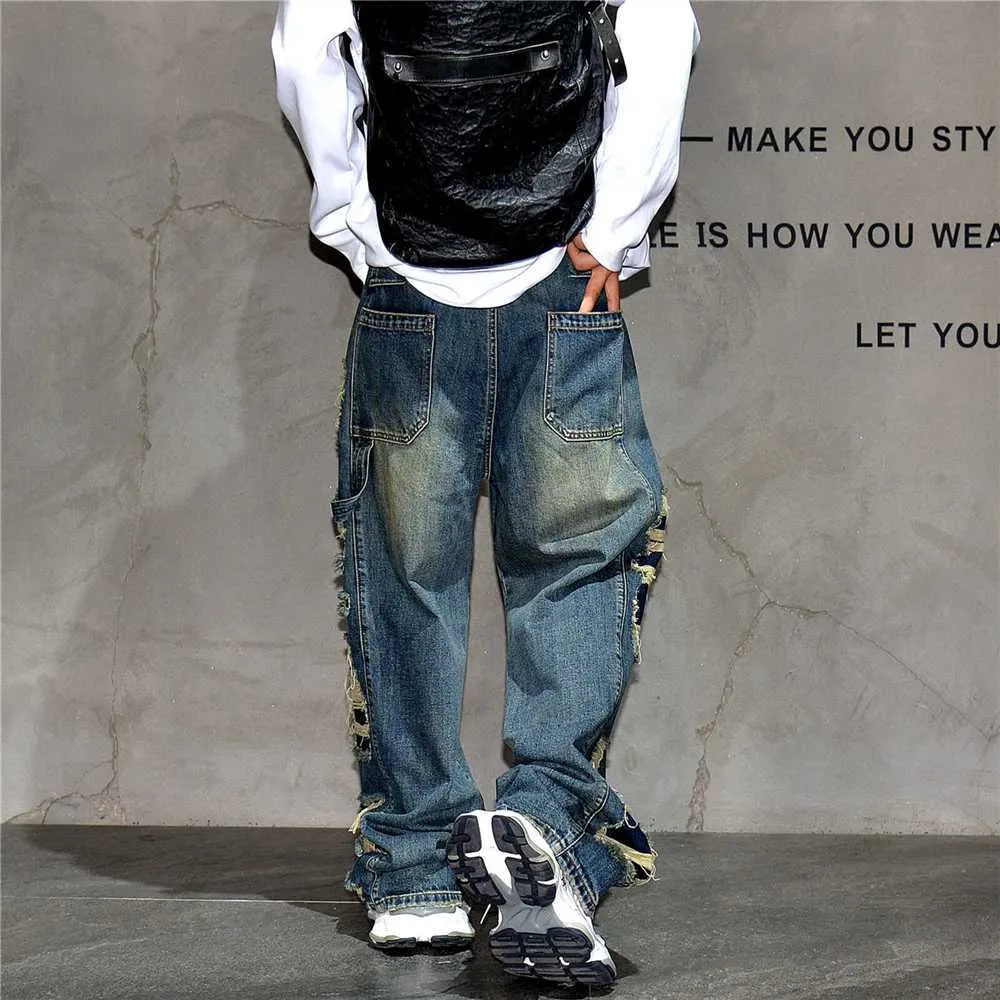 90’s hiphop tribal streetwear 極太 jeans 90's hiphop tribal streetwear 極太 jeans