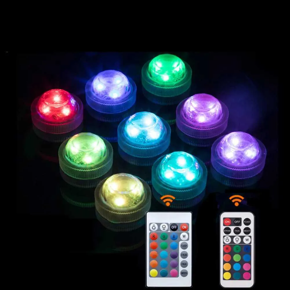 RGB Submersible LED Lights IP68 Waterproof... From Urban_sweetheart ...