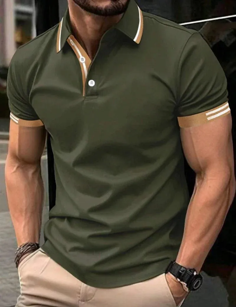 Olive Green Shirt Outfit Men COOFANDY Men's Untucked Shirts Casual Button  Down Shirts Short Sleeve Lightweight