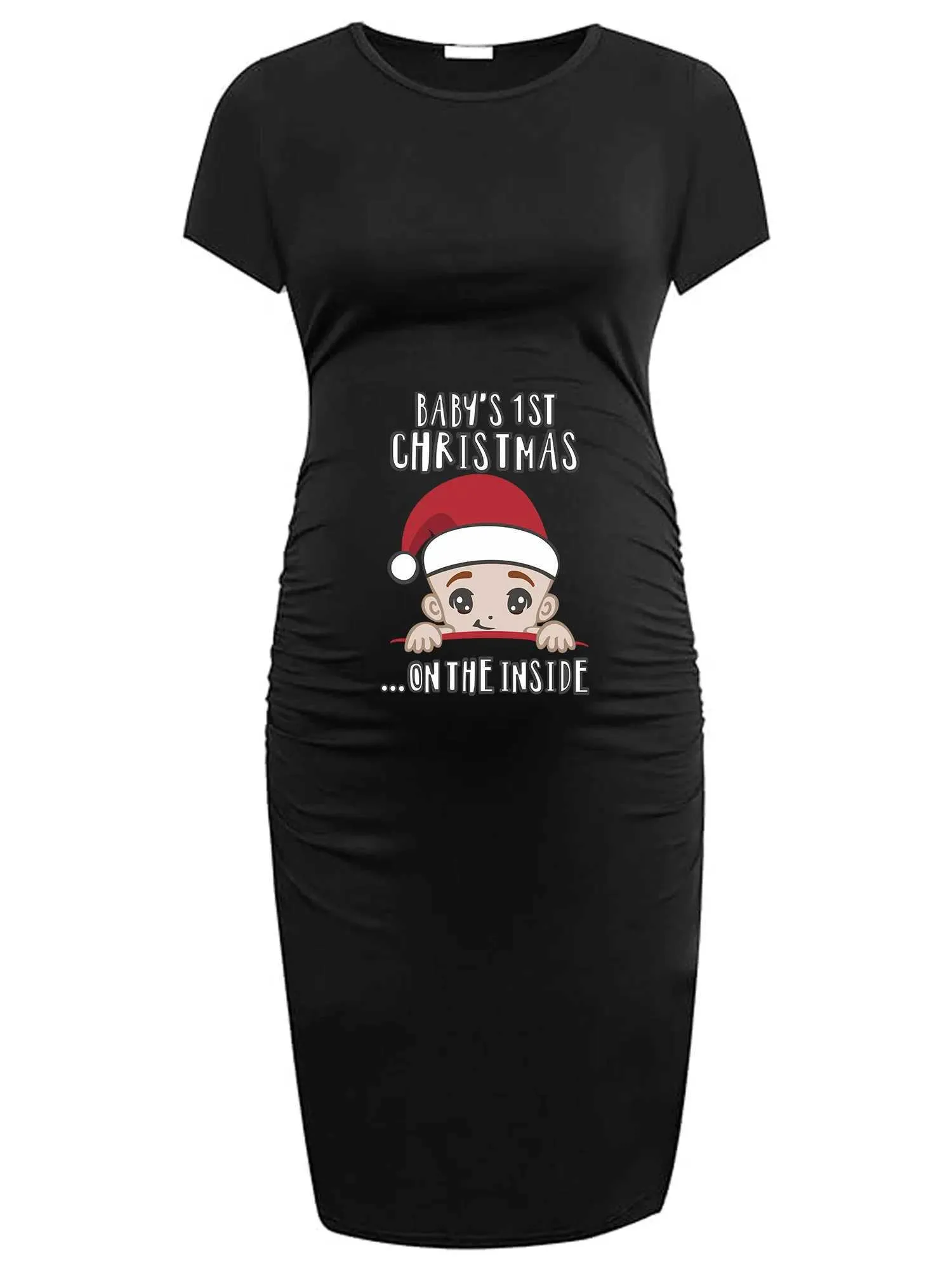white christmas dresses My First Christmas Baby Girl Outfit – Keepsake Konnections main image 1