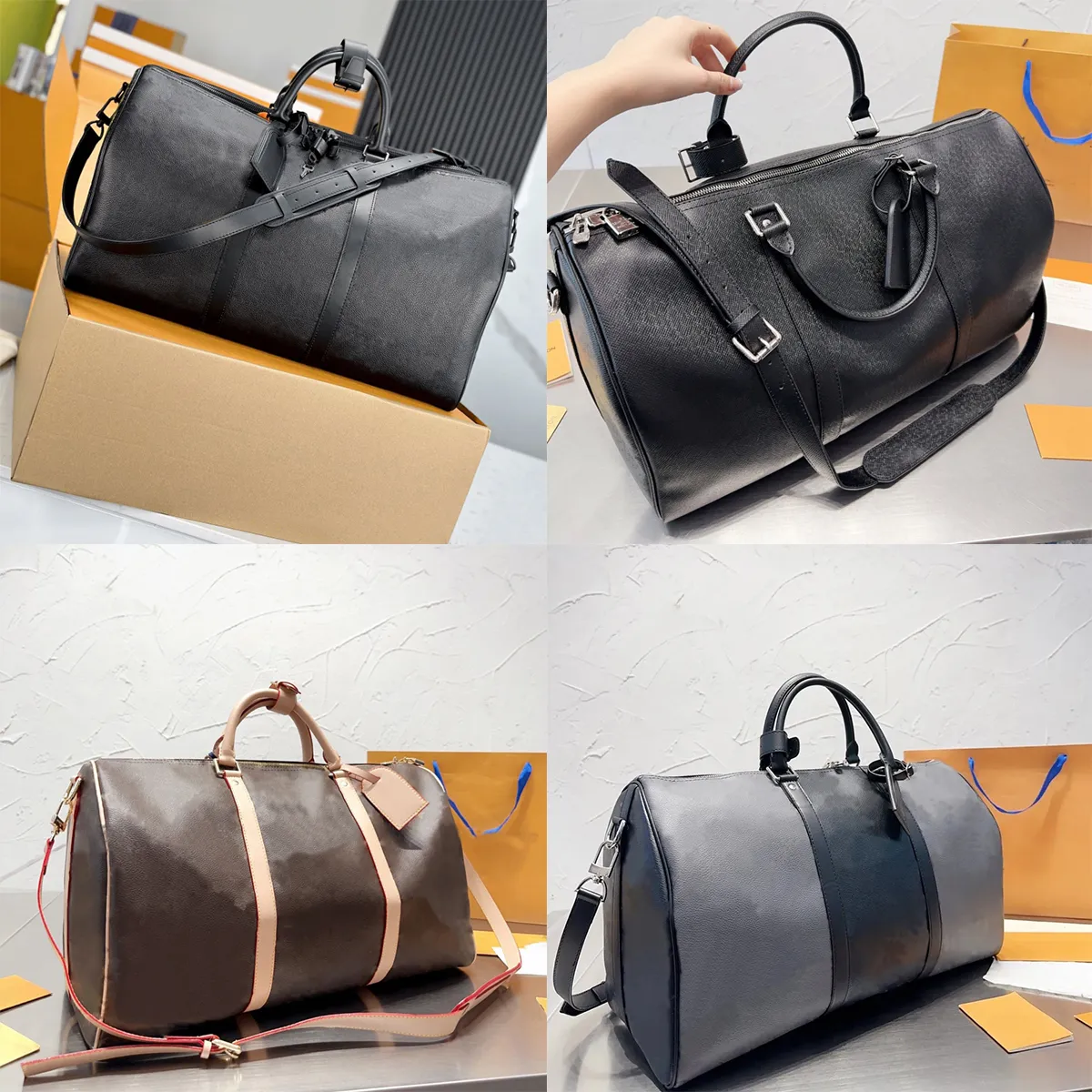 Leather travel bag womens sale