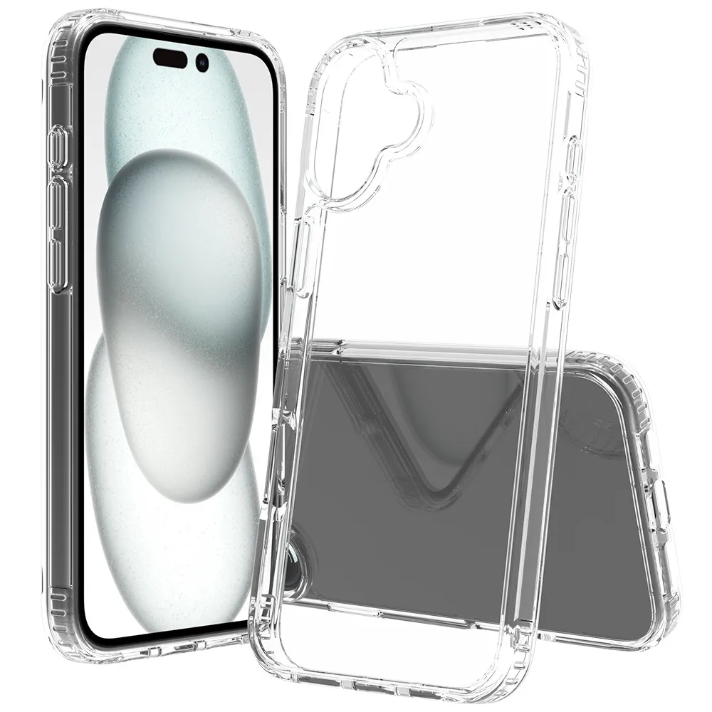 Shockproof Clear Acrylic and TPU phone cases -... Shockproof Clear Acrylic and TPU phone cases -...