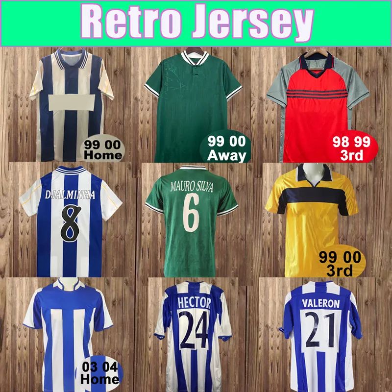 Ahorra a lo Grande en Compras al por Mayor de Jerseys Retro Futbol 1999  2004 Deportivo Retro Mens Soccer Jerseys MAKAAY DJALMINHA TURU FLORES MAURO 