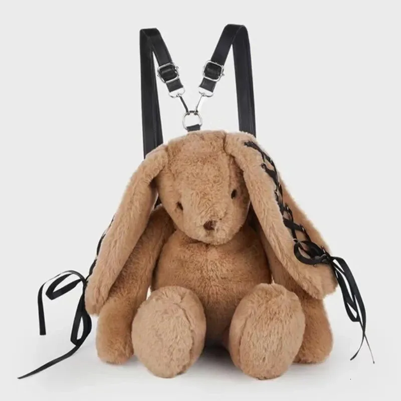 Cute Rabbit Brushed Lace Shoulder Bag with Artificial...