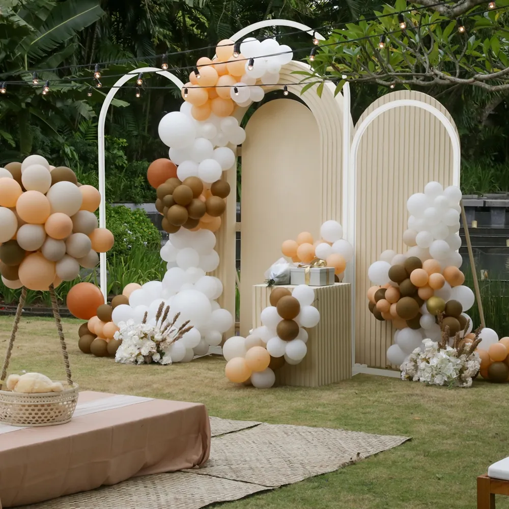 2x1.5m/6.6x4.9ft Wedding Arch Stand, Metal Square Garden...