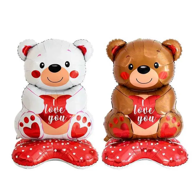I Love You Heart Foil Balloon - Valentine's Day Wedding Anniversary ...