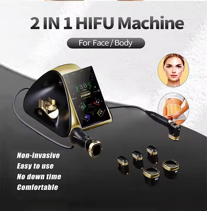 HIFU ULTRASOUND 美顔器 22D HIFU Ultrasound face massage machine for Anti-Aging