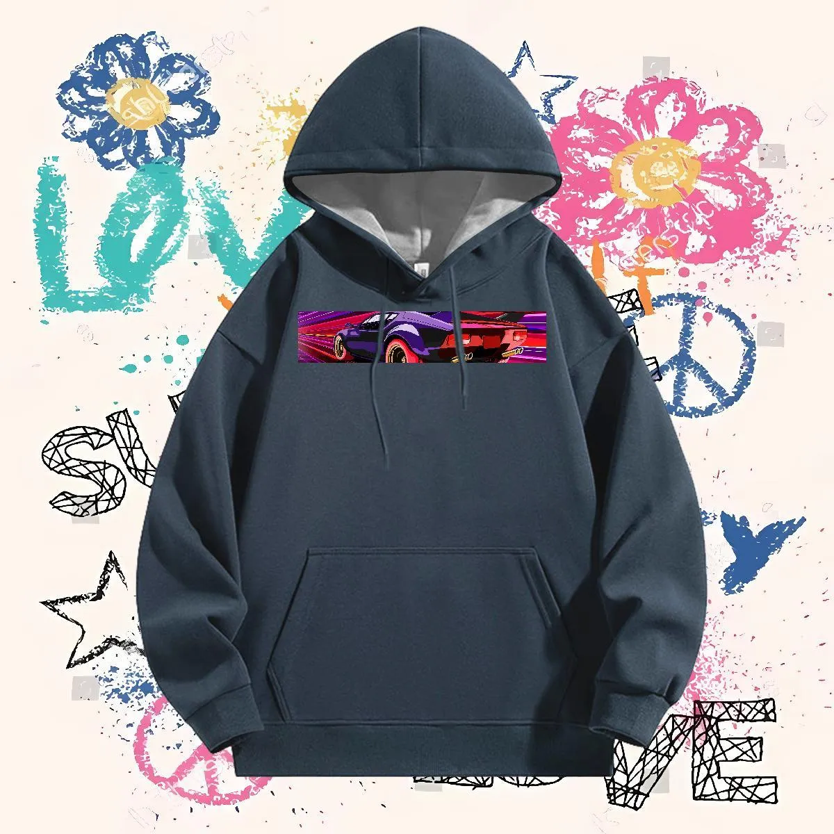 Save Big on Bulk Hoodies Men Printed Fashion Design Men Hoodie Cartoon  Printing S 3XL Comfortable Men's Hooded Sweatshirt Clothings High Street  Hip