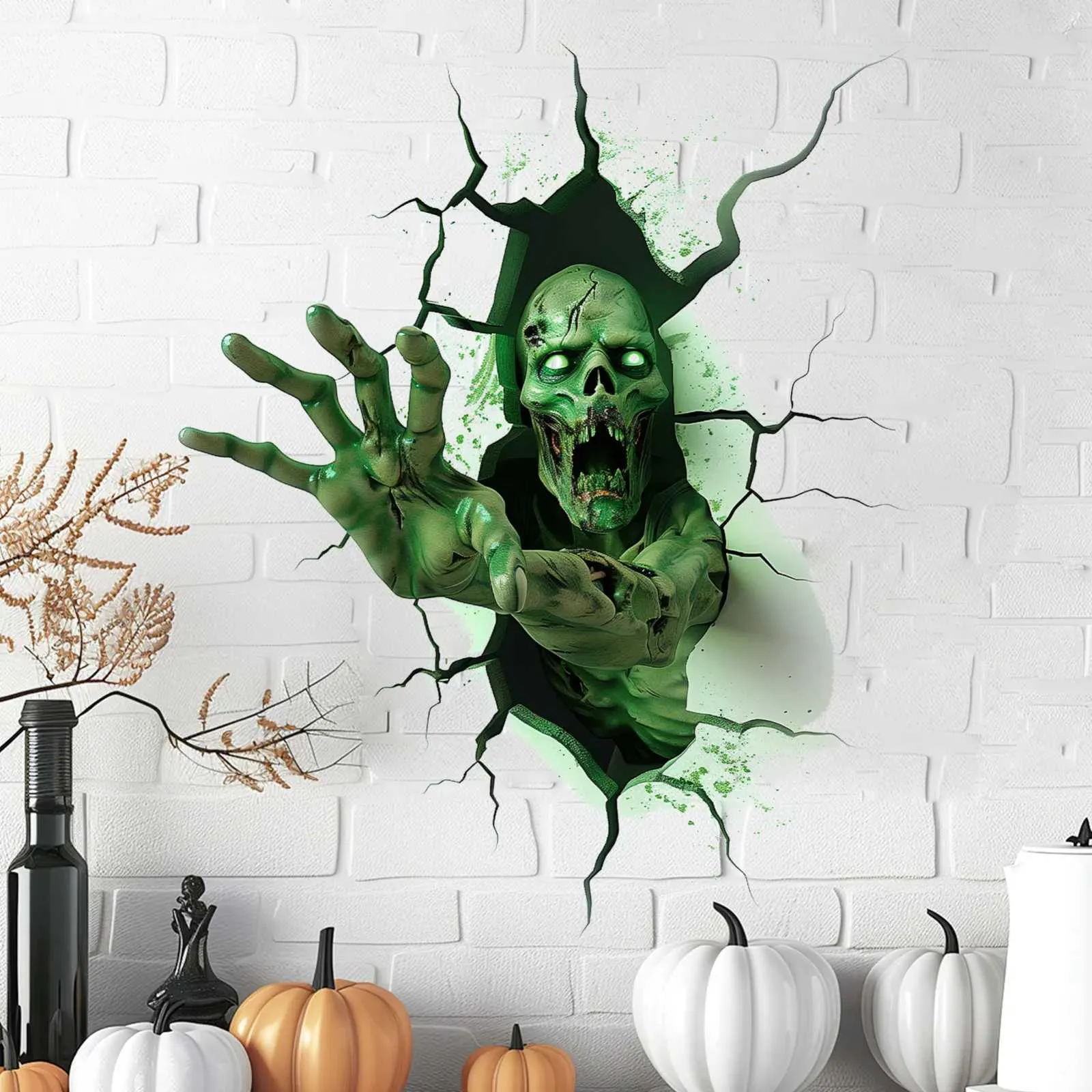 Pegatizas De Ventana De Esqueleto 3D Para Halloween Decoración De Pared De  Terror, Pegatinas De Pared Para La Sala De Estar, Pegatinas De Decoración  Del Hogar De Vinilo De 6,71 € | DHgate, image size:1600x1600