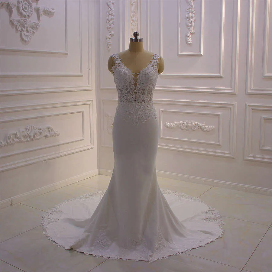 Elegant Lace Applique Beach Wedding prom dress websites with Sleeves and Keyhole Back by Bride Elegant Lace Applique Beach Wedding prom dress websites with Sleeves and Keyhole Back by Bride