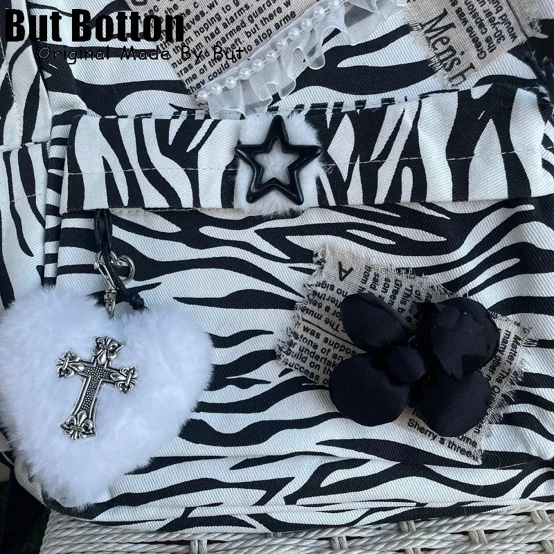 Zebra Print Canvas Backpack Personalized Zebra Canvas Backpack for Toddlers for Child  main image 3