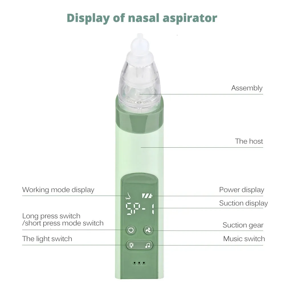 Baby Nasal Inhaler Adjustable Inhaler Nasal Cleaner Born Safety Care ...