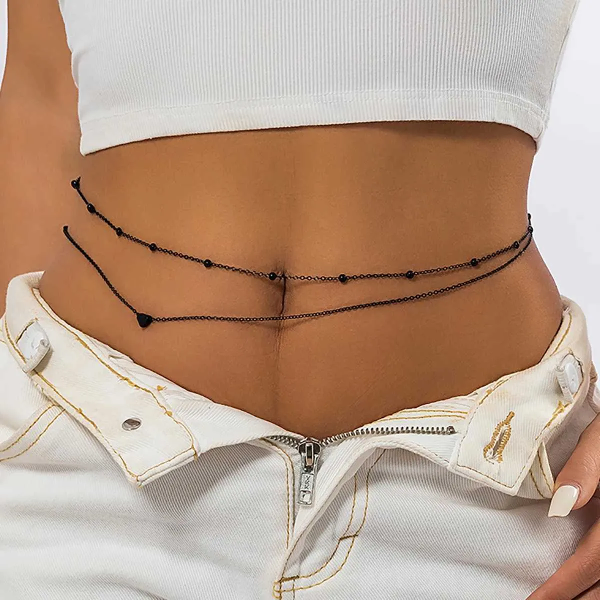 Metal waist chain deals