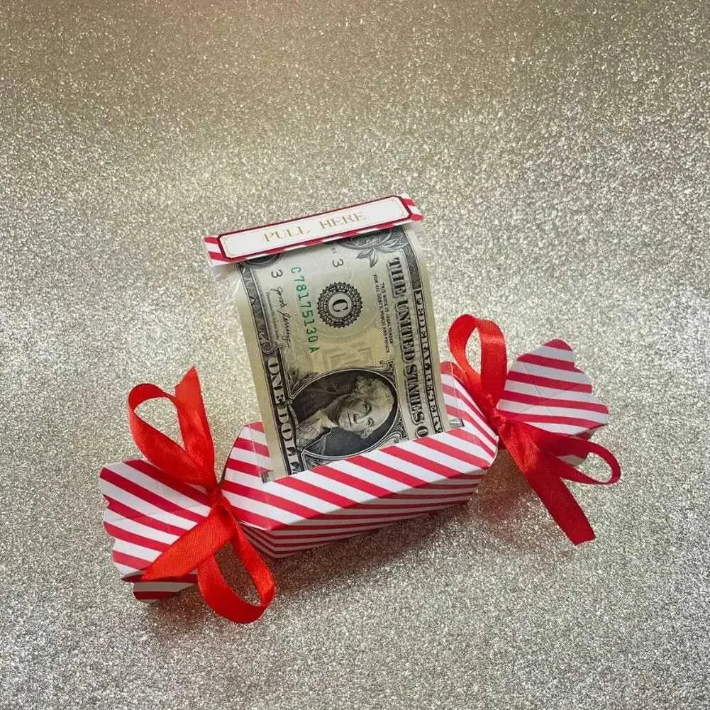 Christmas Money Box: Pull Out Cash Gift Surprise - Unique DIY Party Box ...