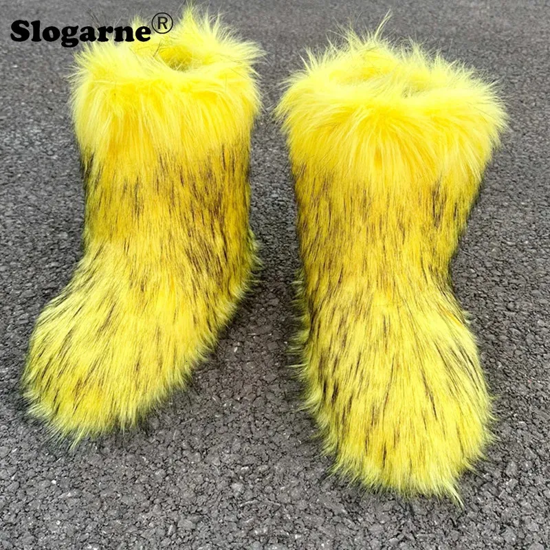 yello⭐︎ YGRITTE FAUX FUR BOOTS UGG - YELLO yello YGRITTE FAUX FUR BOOTSの通販 by momoshop｜アグ