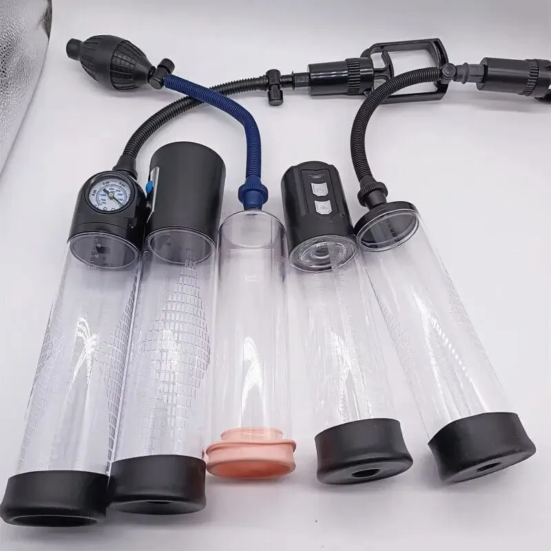 Penis Pump Vacuum Extender Penis Enlarger E-Stim Device Male Enhancement  Stretcher from Dhgate Masturbators - price 18.09