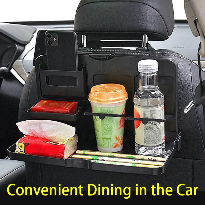 Foldable Car Back Seat Tray Table Organizer Dining Table Food Tray Portable Black From Autohand elitestore 22.03 DHgate.Com