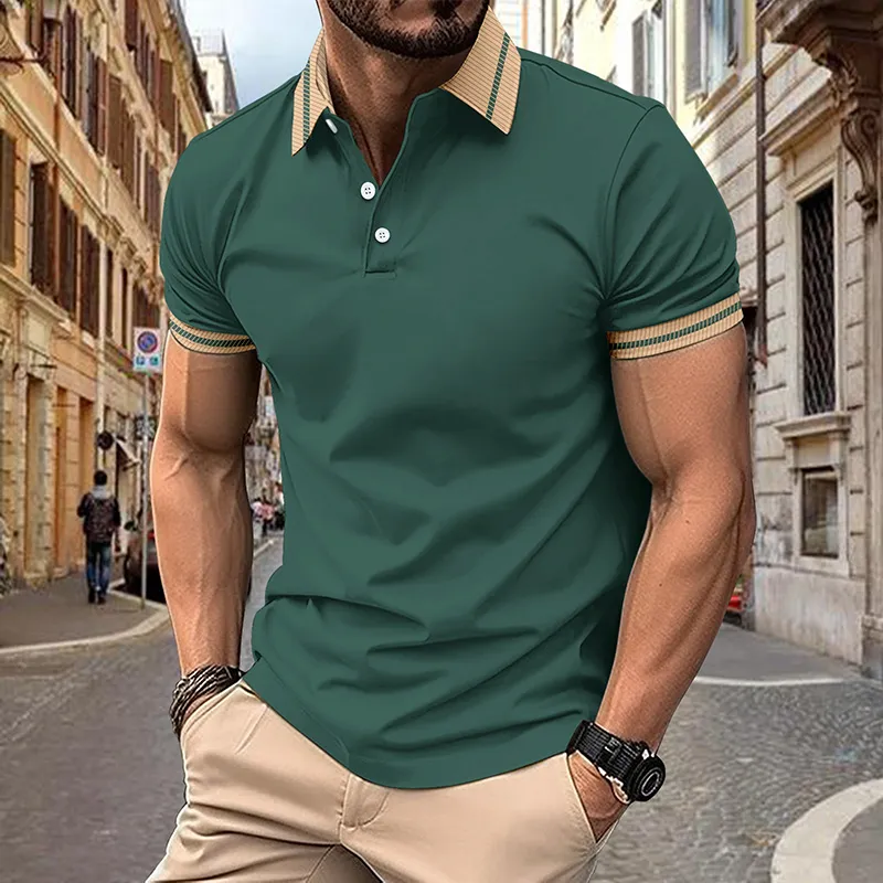 Premium Cotton Mens Summer Polo Shirts Stylish Comfortable Tees, Shop  Now!