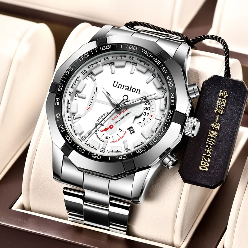 Comudir Luxury Mens Watch Stainless Steel Strap... From 