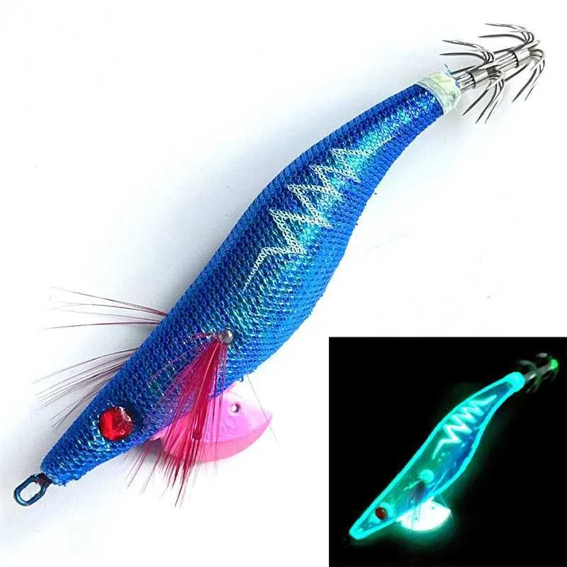 Gancho De Calamar Con Luz LED - Atrae Bacalao, Pulpo Y Más - Ideal Para Pesca En Agua Salada Y Dulce