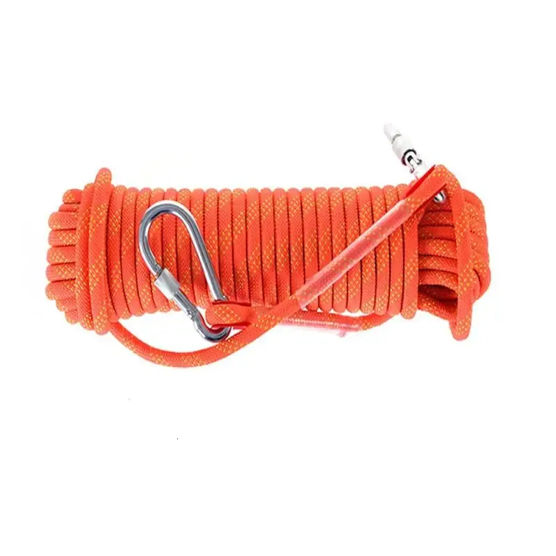 Work Climbing Set Rope 10-50M 12MM Static Climbing Rope Set - Rescue, Rock Climbing, Tree Work ...