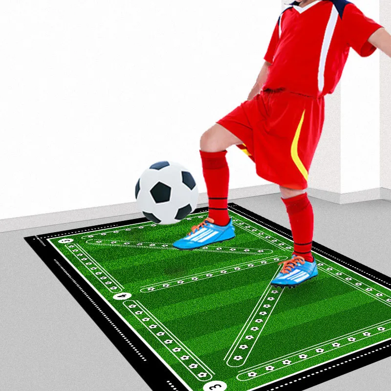 Football Agility Training Mat Non-Slip PVC Oval Mat for Indoor Use, 6 ...