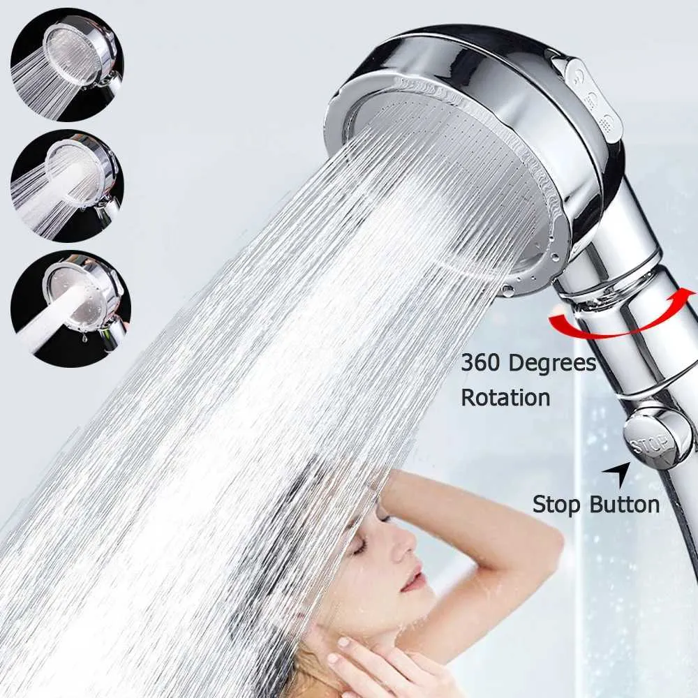 M241030 3 Mode High Pressure Rainfall Shower Head ... From Madly_in ...