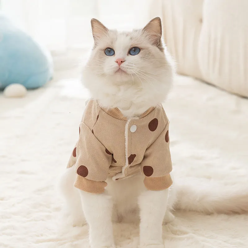 Comfy Pajamas Cat Lover Pajamas Cozy Pet Pajamas Autumn Winter