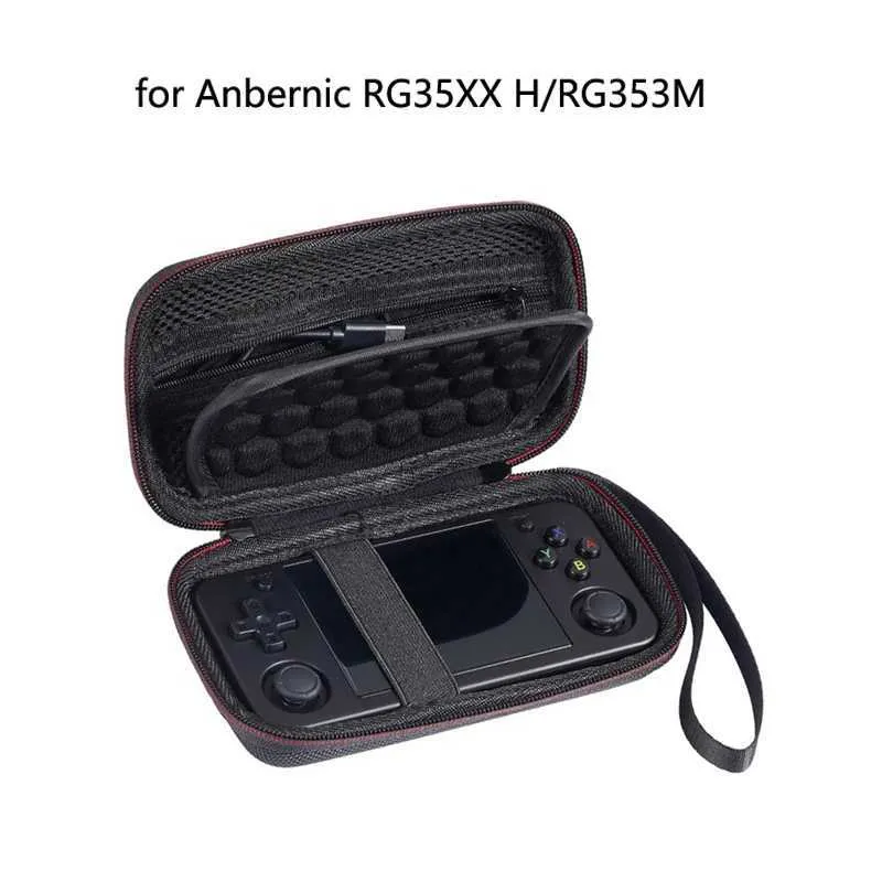 AONKE Étui Rigide De Voyage Pour Console Rétro RG35XX H / RG353M – Sac De Transport EVA Anti-Choc