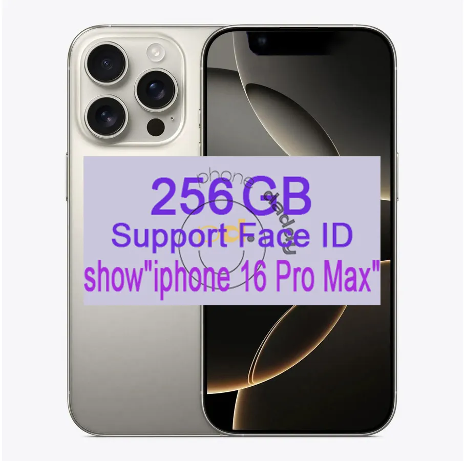 Unlocked Xs Max 256GB Converted To IPhone 16 Pro Max Appearance