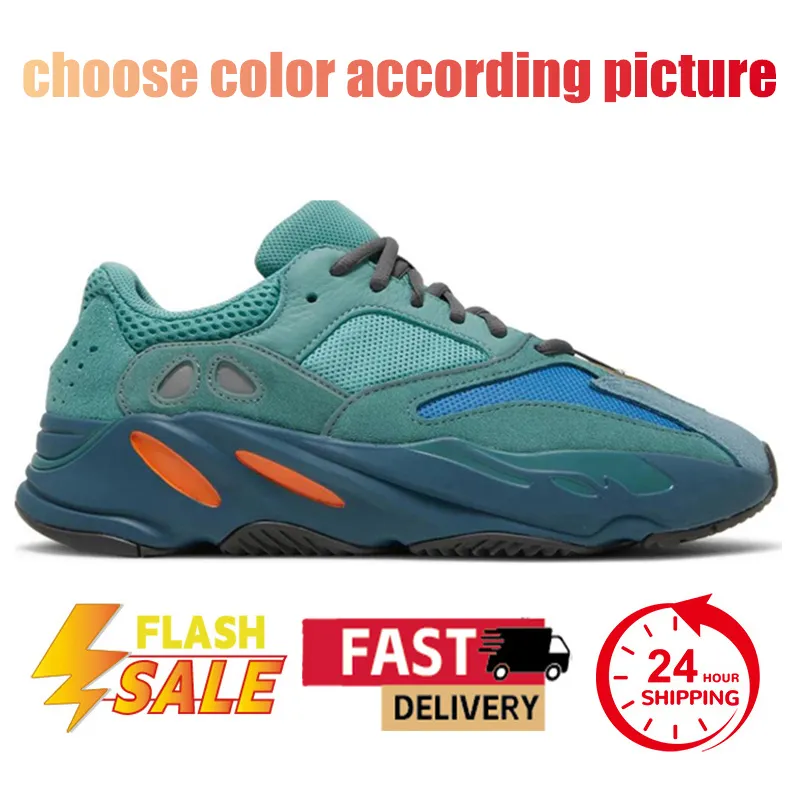 Adidas Yeezy 700 Yeezy700 With Box Designer Running Shoes Men Women Black White Grey Red Blue Green Brown Gold Orange Mens Trainers Outdoor Sneakers 2 157 DHgate