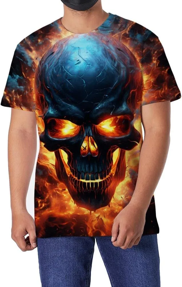 Duoduo Camisetas Gráficas 3d Para Hombre, Diseño Gráfico Nov