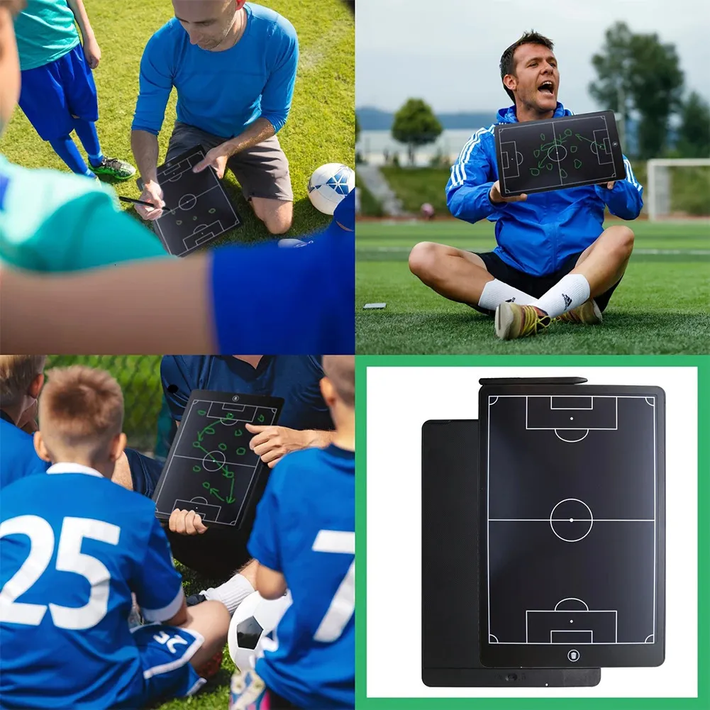 LCD Tactical Football Board, 16 Inch Electronic Digital Training Strategy Panel With Pen For Football Coach For Training Competition Soccer Coaching Board - View #9