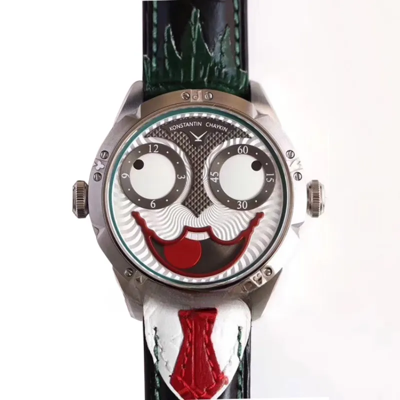 TWF V3S Konstantin Chaykin Moon Phase Joker Vampire Halloween Dial