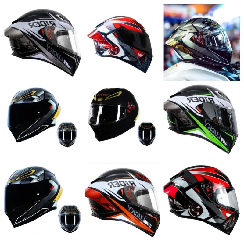 DHgate.com:Fl Face Motorcycle Helmet X14 Du Generation 2 - Red 