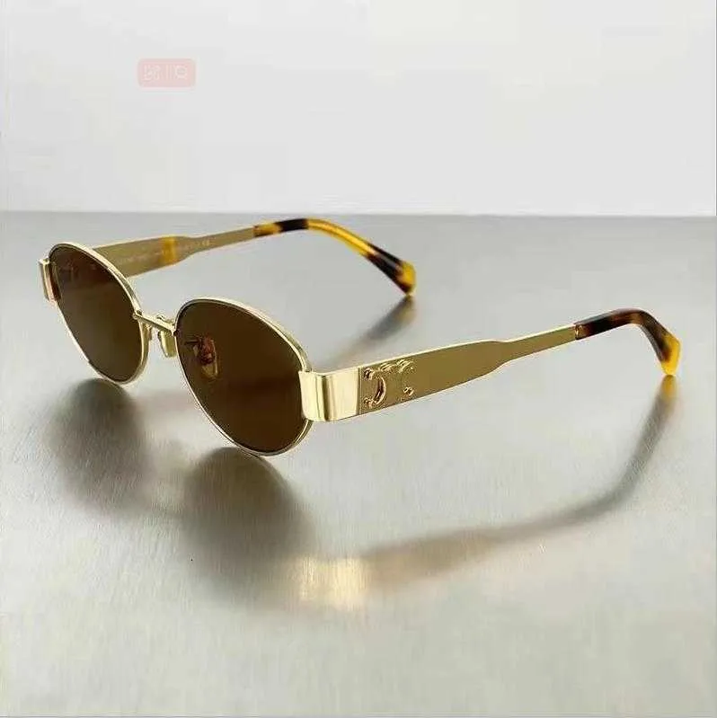 Zonnebril Luxe Cat Eye zonnebril Ce Arc De Lens Designer Goggle Senior Eyewear Brillen Frame Vintage Box