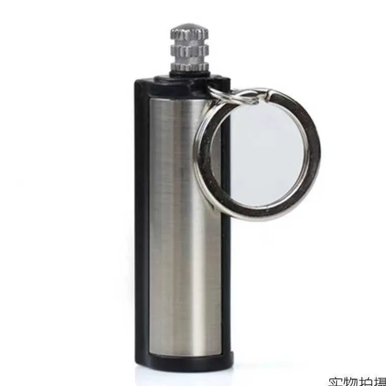 Briquet De Survie Allumette Éternelle Porte-clés - Allume-feu Compact Pour Randonnée