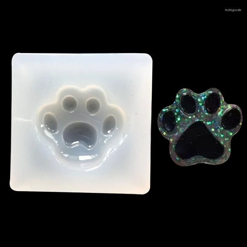 Baking Moulds Cute Dog Transparent Crystal Epoxy Jelly Fondant Cake Bread Decoration Silicone Mold