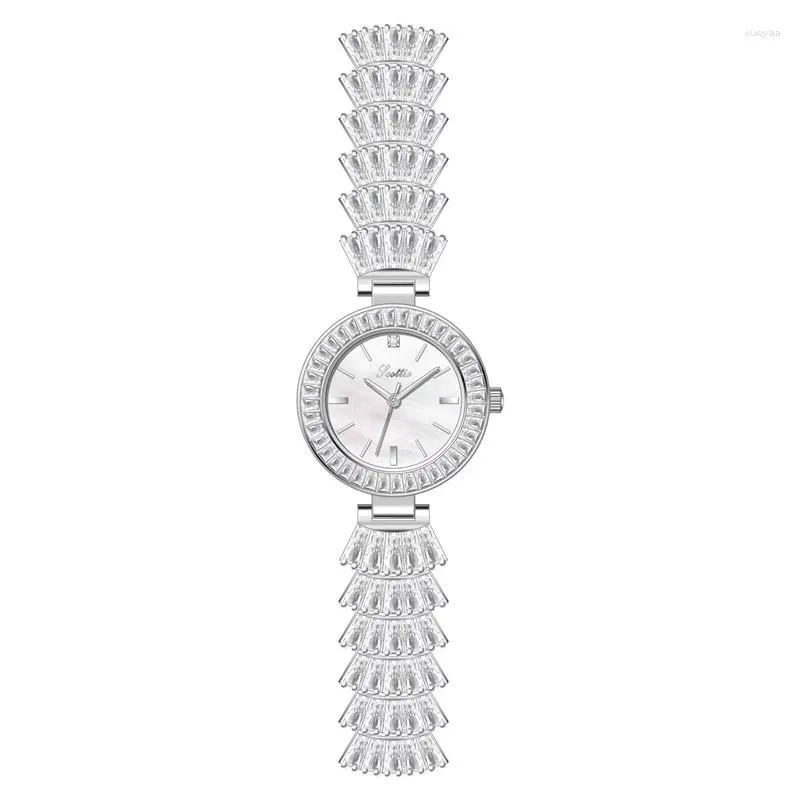 Orologi da polso 2023 Scottie Bracciale con temperamento alla moda rotondo tempestato di diamanti da donna