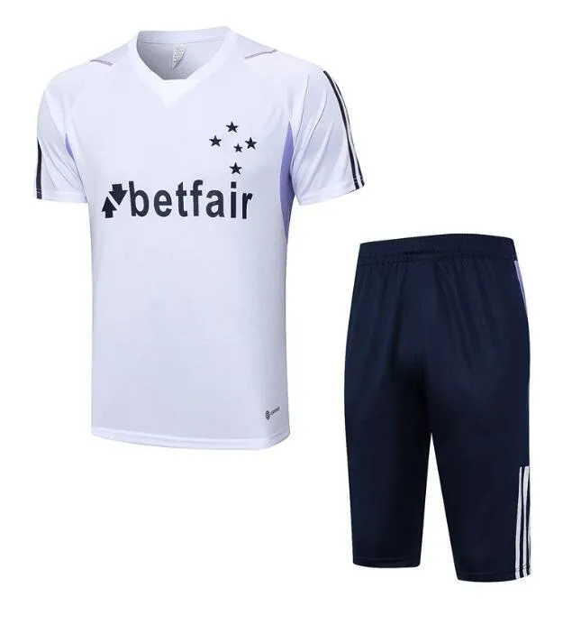 2023 2024 Cruzeiro EC Yupoo Soccer Tracksuit With GIOVANNI, EDU, BRUNO