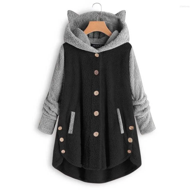 Dames gebreide winter sherpa fleece trui dames oversized teddy schattig oorvest grote maten 5XL herfst warme tops losse donzige truien