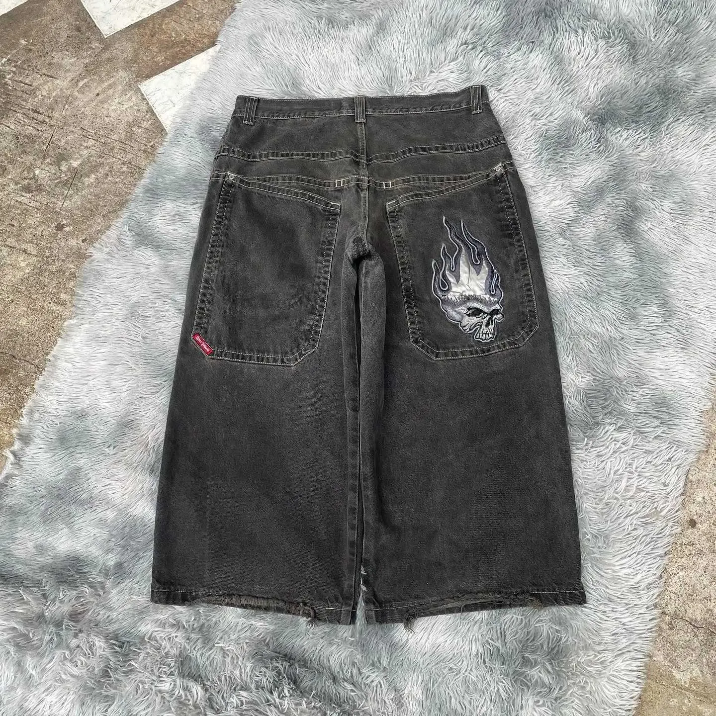 Skull Jeans 黒 ピーコート Skull Jeans 黒 ピーコート OT&EMOTIOMAL別注スリフト（THRIET