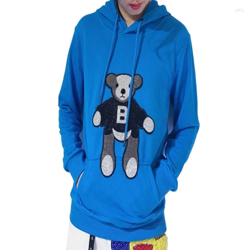 Frauen Hoodies Herbst Streetwear Cartoon Bär Lose Frauen Sweatershirt 2023 Frühling Mode Übergroßen Weiblichen Pullover